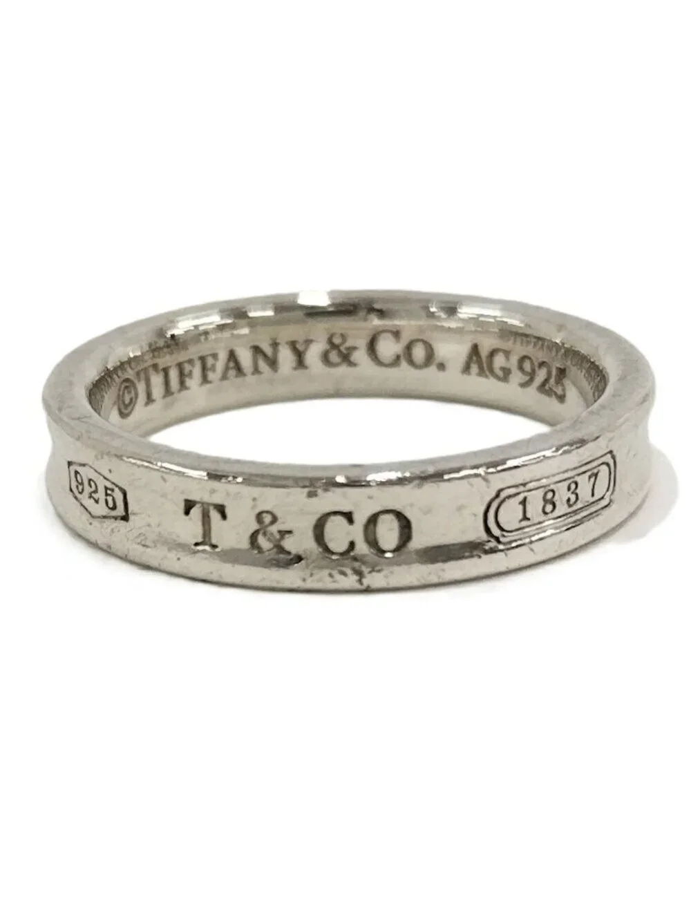 Tiffany & Co Narrow Ring Silver